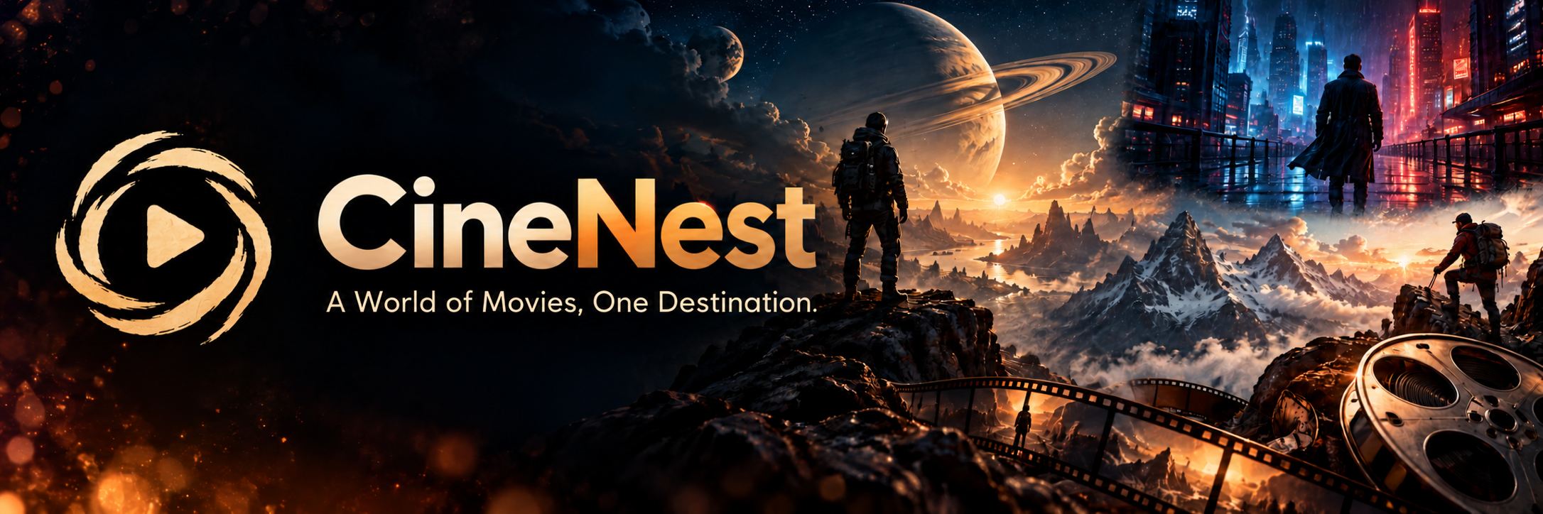 CineNest — A World of Movies, One Destination.